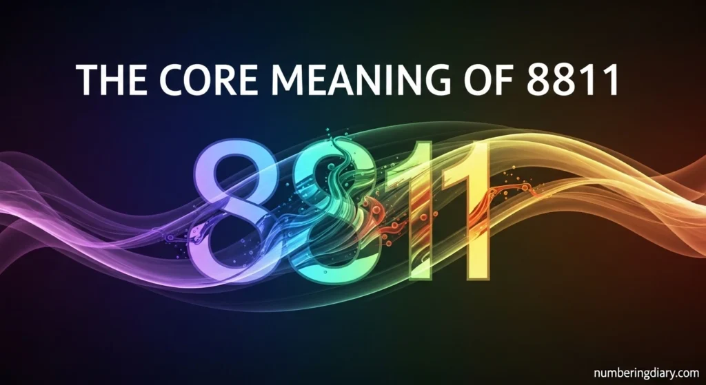 The Core Meaning of 8811
