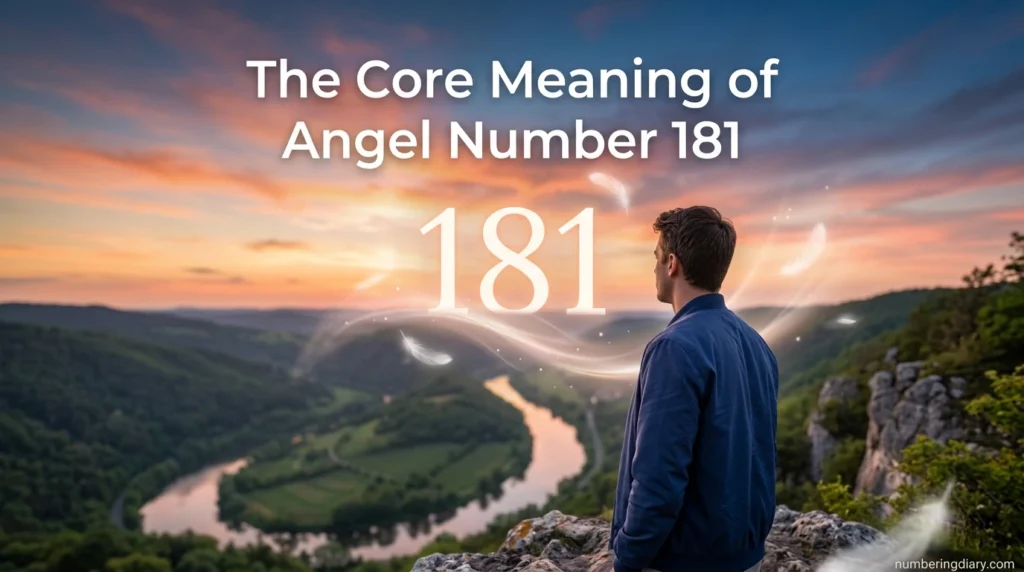 The Core Meaning of Angel Number 181