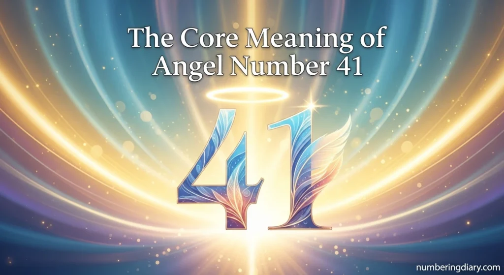 The Core Meaning of Angel Number 41