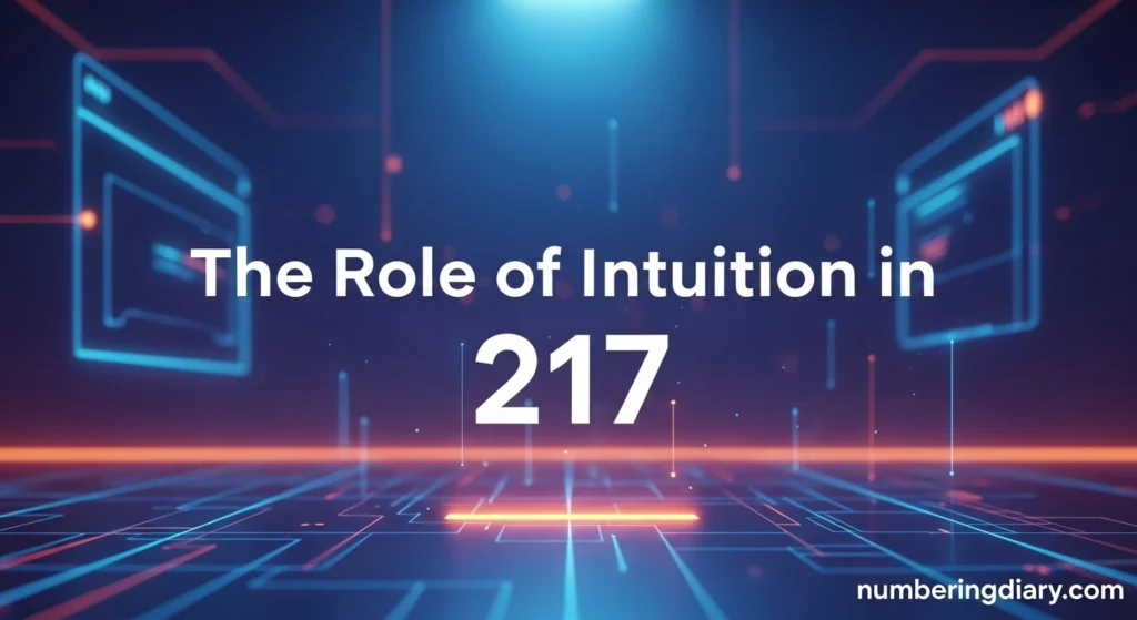 The Role of Intuition in 217