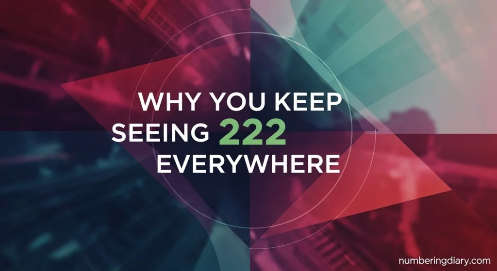 Why You Keep Seeing 222 Everywhere
