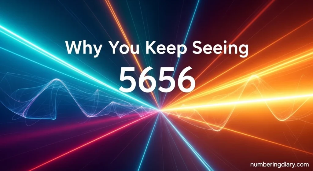 Why You Keep Seeing 5656